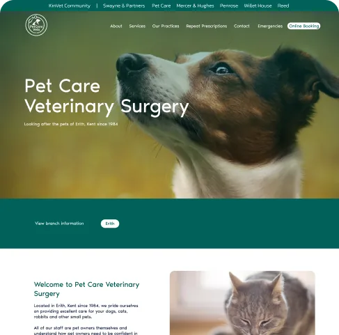 Kin Vet Community website