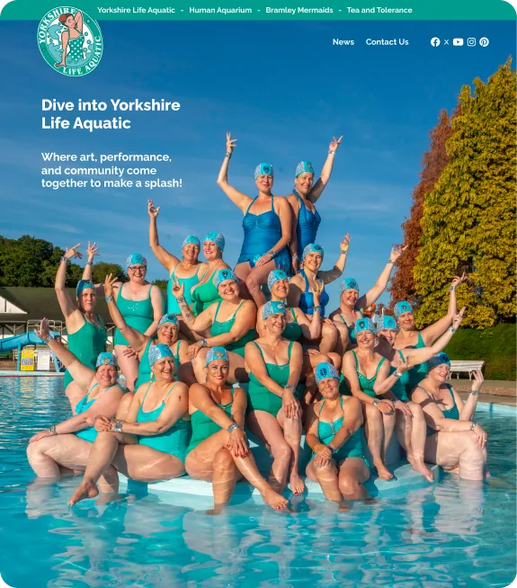 Yorkshire Life Aquatic website